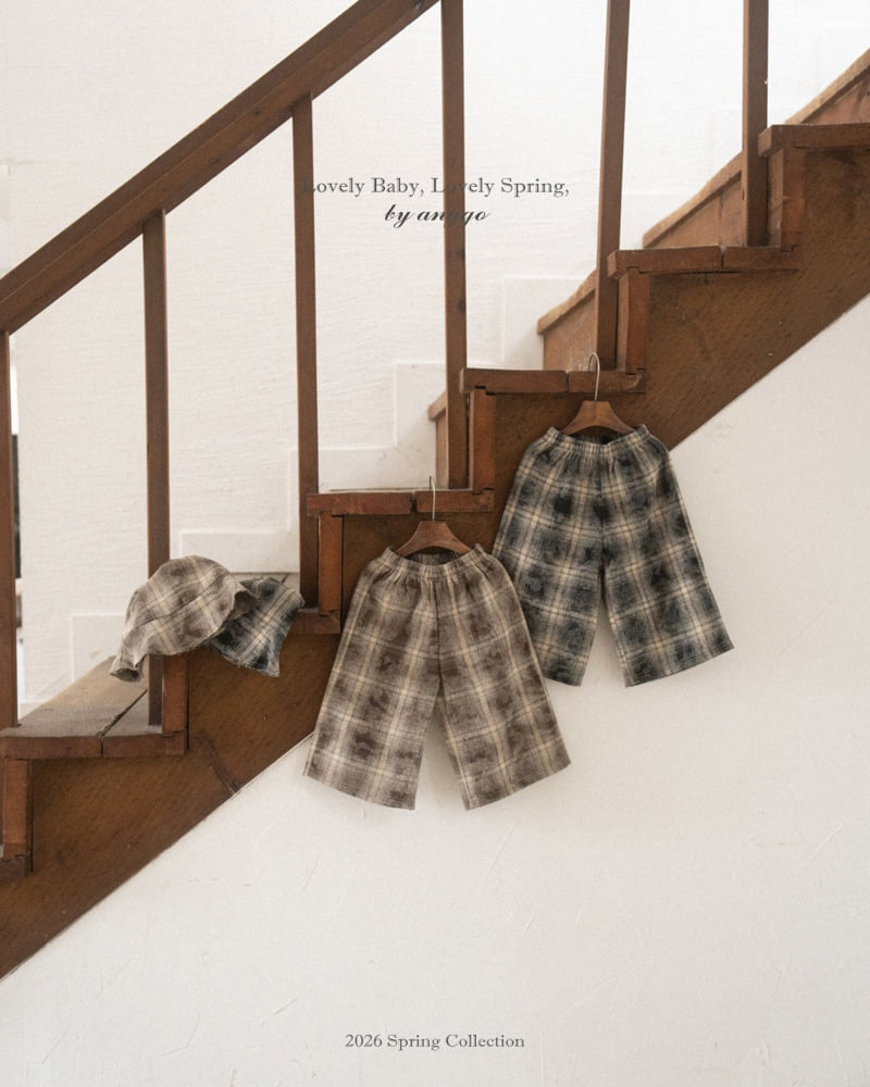 Anggo - Korean Children Fashion - #magicofchildhood - Chex Pants - 10
