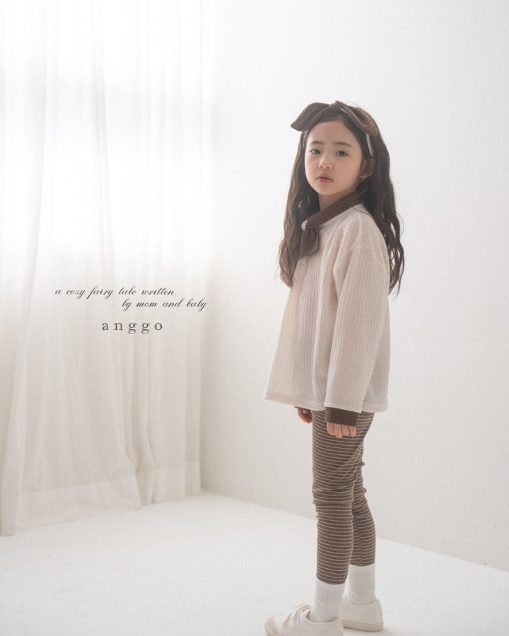 Anggo - Korean Children Fashion - #magicofchildhood - Cream Bun Hairband - 4