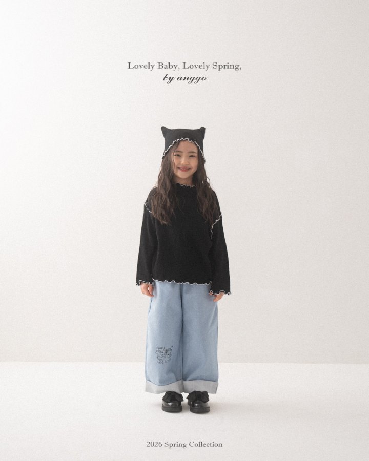 Anggo - Korean Children Fashion - #prettylittlegirls - Croissant Tee