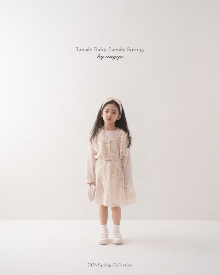 Anggo - Korean Children Fashion - #todddlerfashion - Souffle Tee - 8