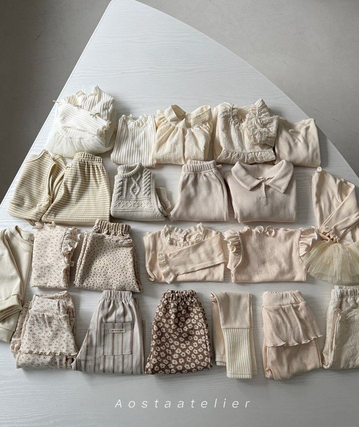 Aosta - Korean Baby Fashion - #babyboutique - Choco Star Vest - 5