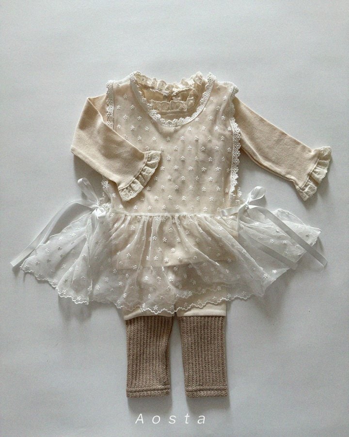 Aosta - Korean Baby Fashion - #babyboutique - Stretch Leggings - 9