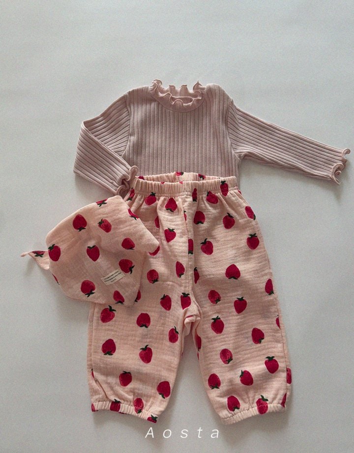 Aosta - Korean Baby Fashion - #babyboutique - Camellia Tee - 12