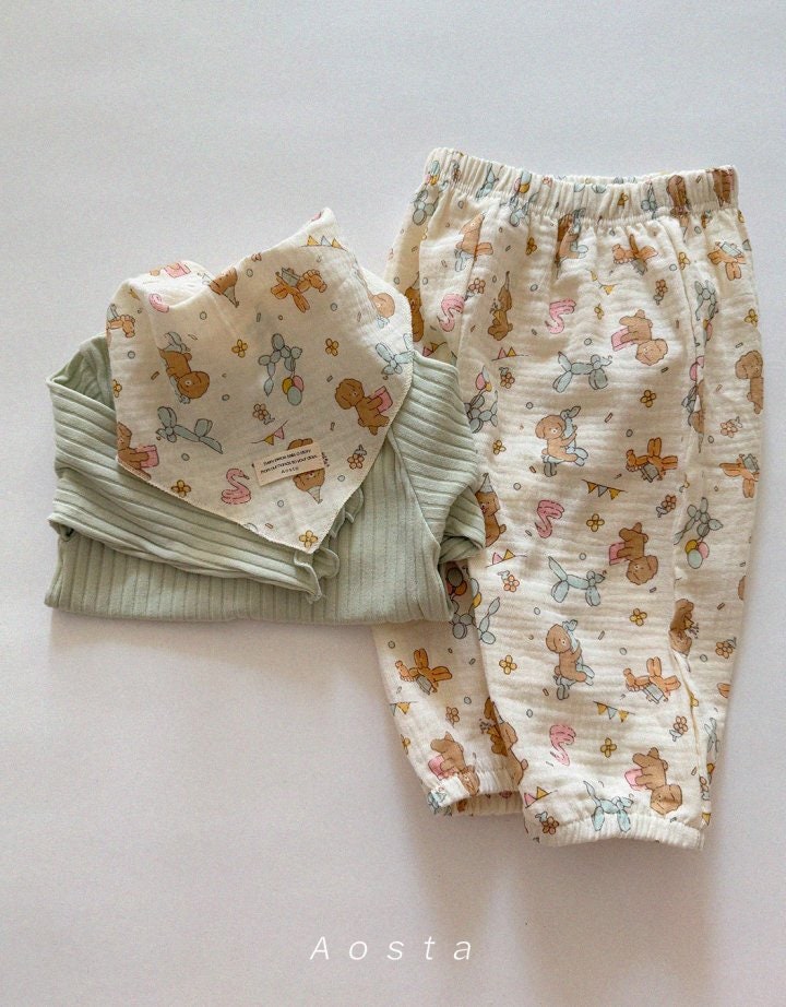 Aosta - Korean Baby Fashion - #babyboutique - Bonbon Scarf - 4
