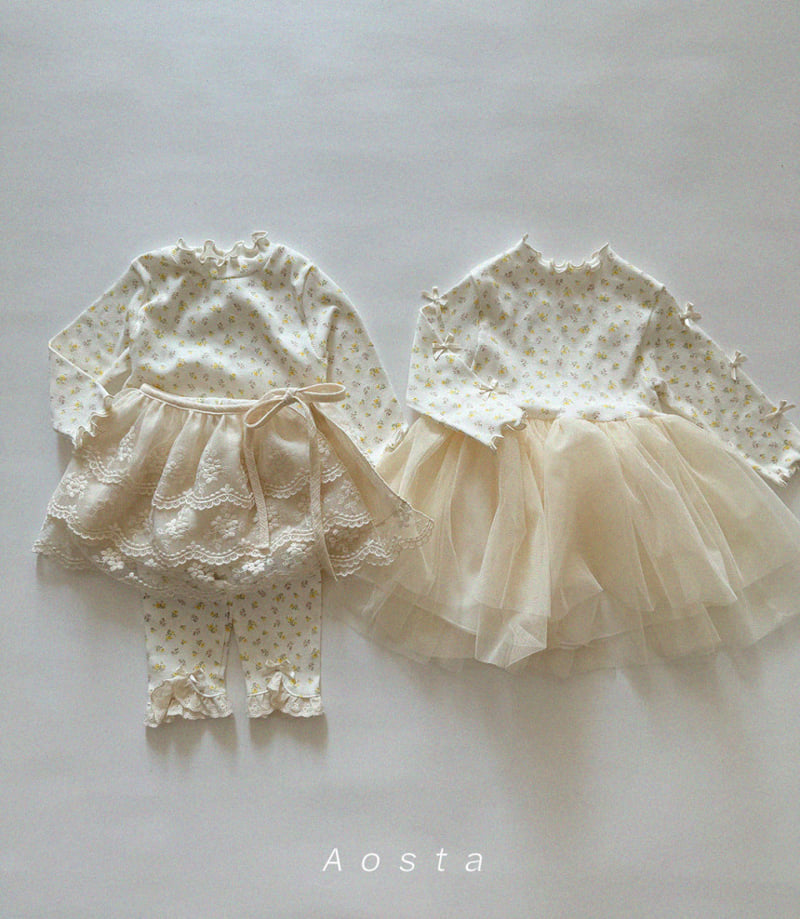 Aosta - Korean Baby Fashion - #babyboutiqueclothing - Lace Muse Skirt - 7