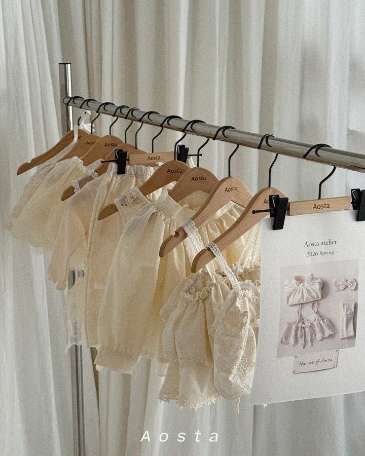 Aosta - Korean Baby Fashion - #babyfever - Lace Bustier - 12