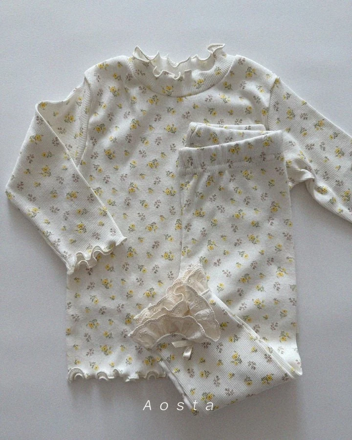 Aosta - Korean Baby Fashion - #babyfever - Camellia Tee - 2