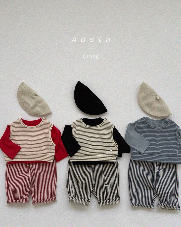 Aosta - Korean Baby Fashion - #babyfever - Louis Pants - 4