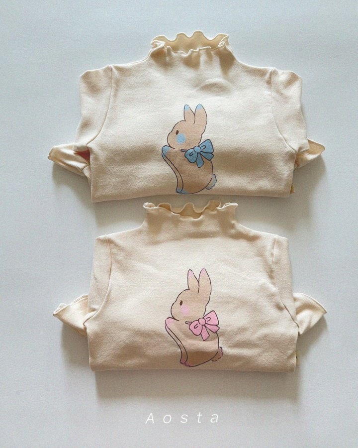 Aosta - Korean Baby Fashion - #babygirlfashion - Rabbit Blouse