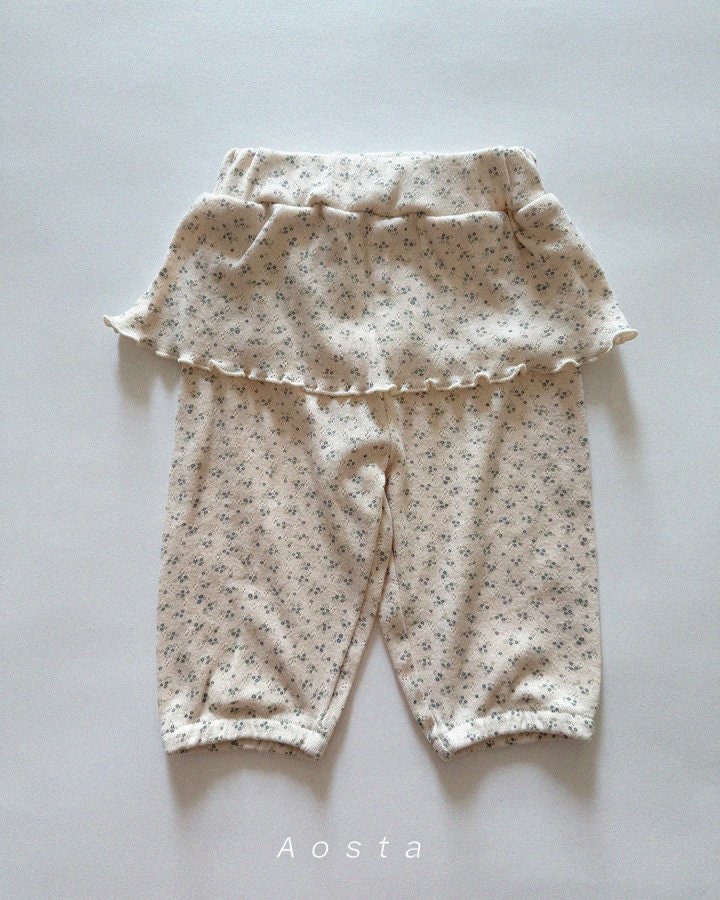 Aosta - Korean Baby Fashion - #babylifestyle - Angel Frill Pants - 5