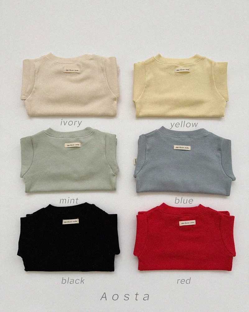 Aosta - Korean Baby Fashion - #babylifestyle - Everyday Tee