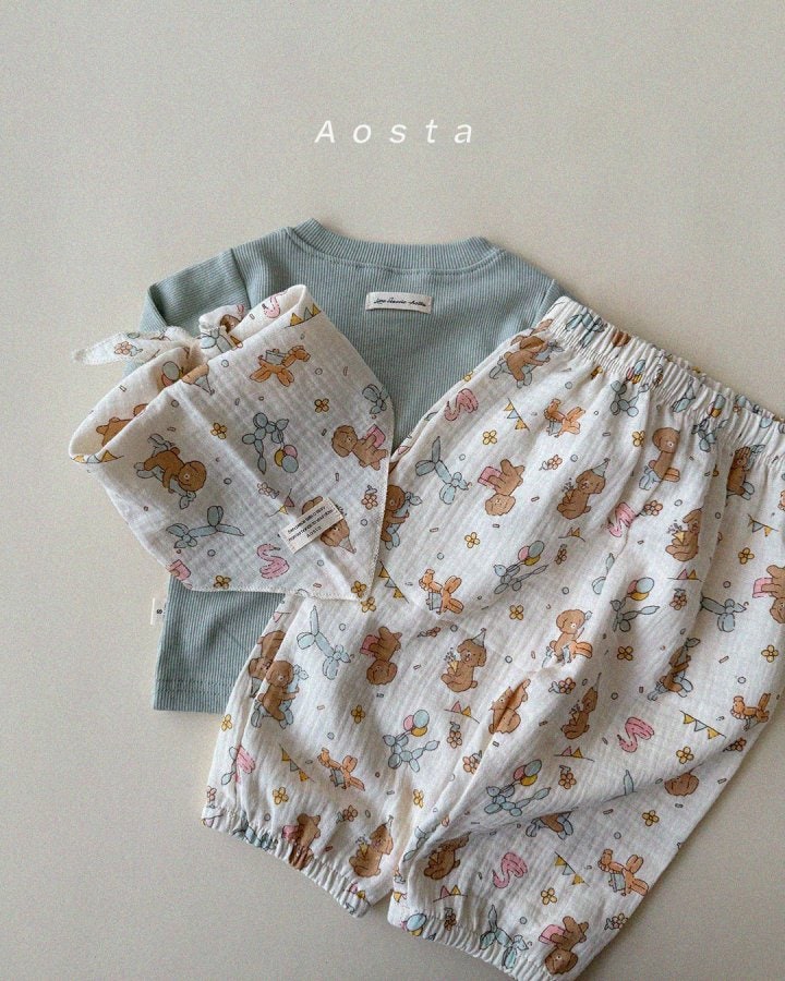 Aosta - Korean Baby Fashion - #babylifestyle - Bonbon Pants - 10