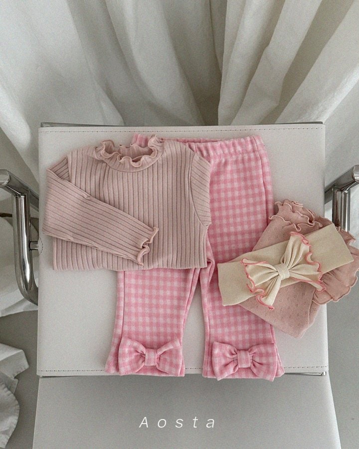 Aosta - Korean Baby Fashion - #babygirlfashion - Ribbon Hairband - 4