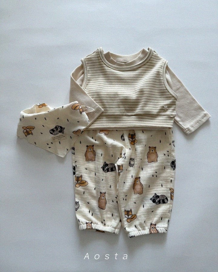 Aosta - Korean Baby Fashion - #babyoninstagram - Bonbon Pants - 11