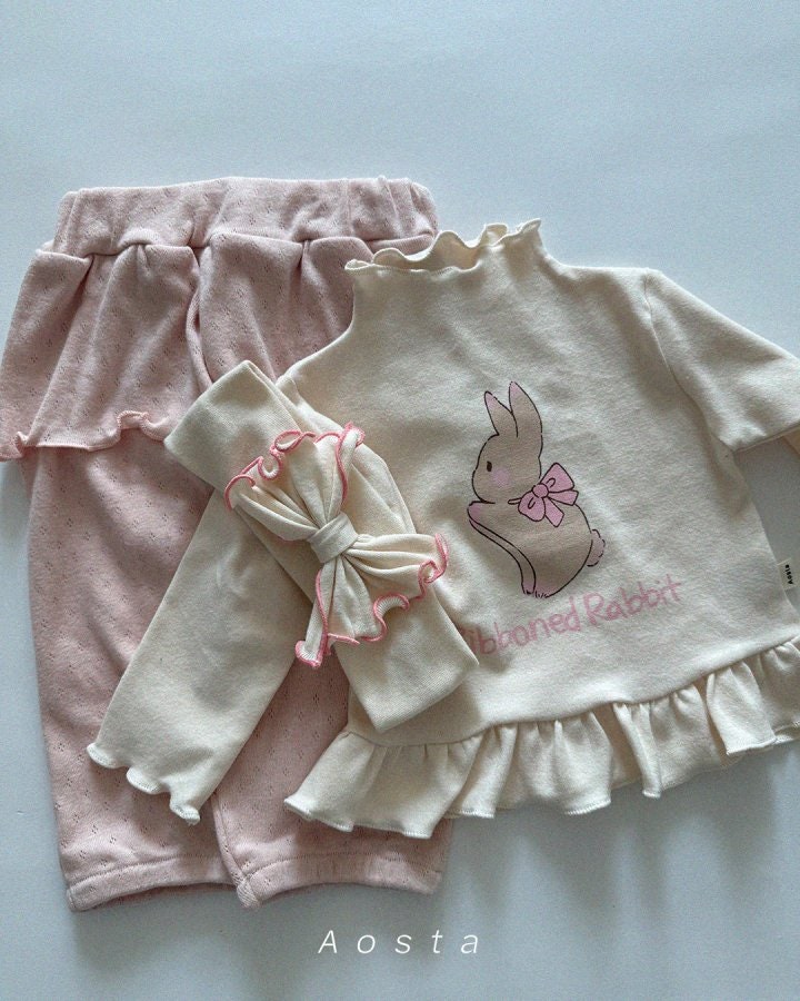 Aosta - Korean Baby Fashion - #babyoninstagram - Rabbit Blouse - 3