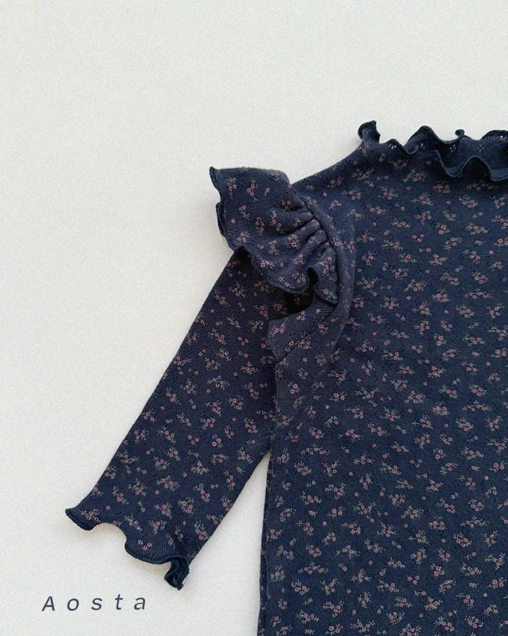 Aosta - Korean Baby Fashion - #babyootd - Angel Frill Tee - 6
