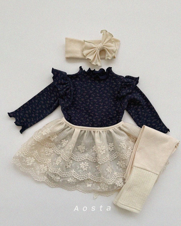 Aosta - Korean Baby Fashion - #babyootd - Stretch Leggings - 2