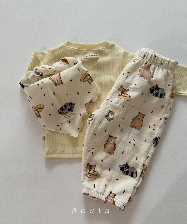 Aosta - Korean Baby Fashion - #babyootd - Bonbon Pants - 12