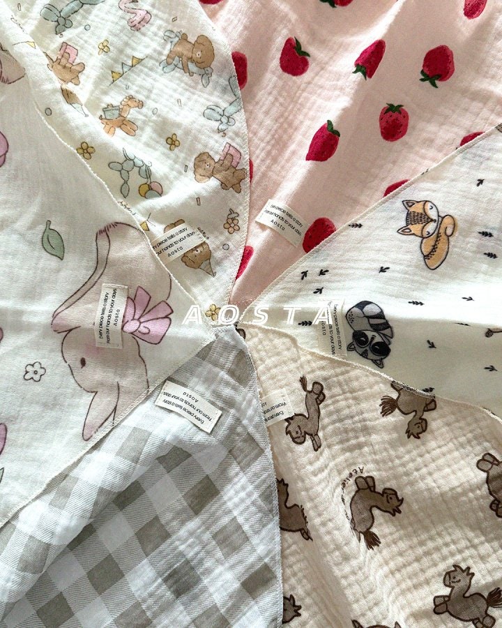 Aosta - Korean Baby Fashion - #babyootd - Bonbon Scarf - 11