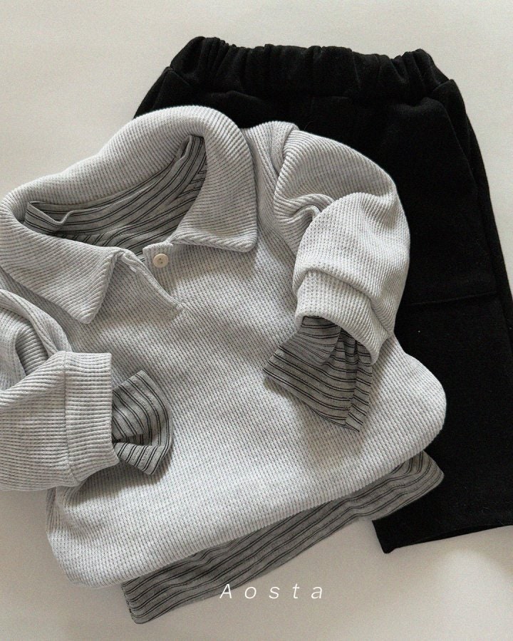 Aosta - Korean Baby Fashion - #babyootd - Soft Soft Tee - 8