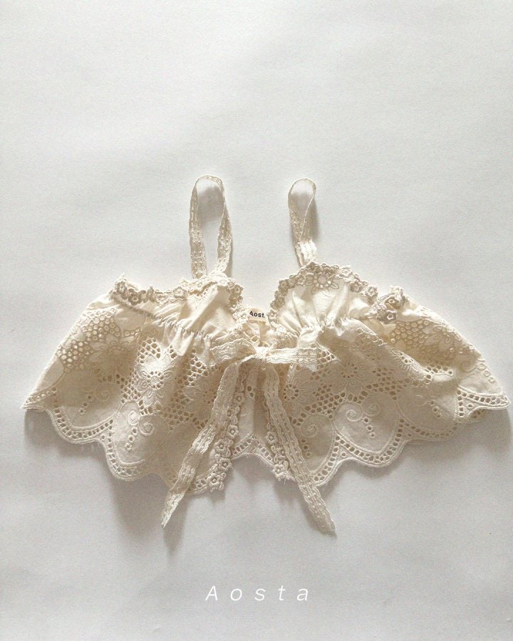 Aosta - Korean Baby Fashion - #babyootd - Lace Bustier