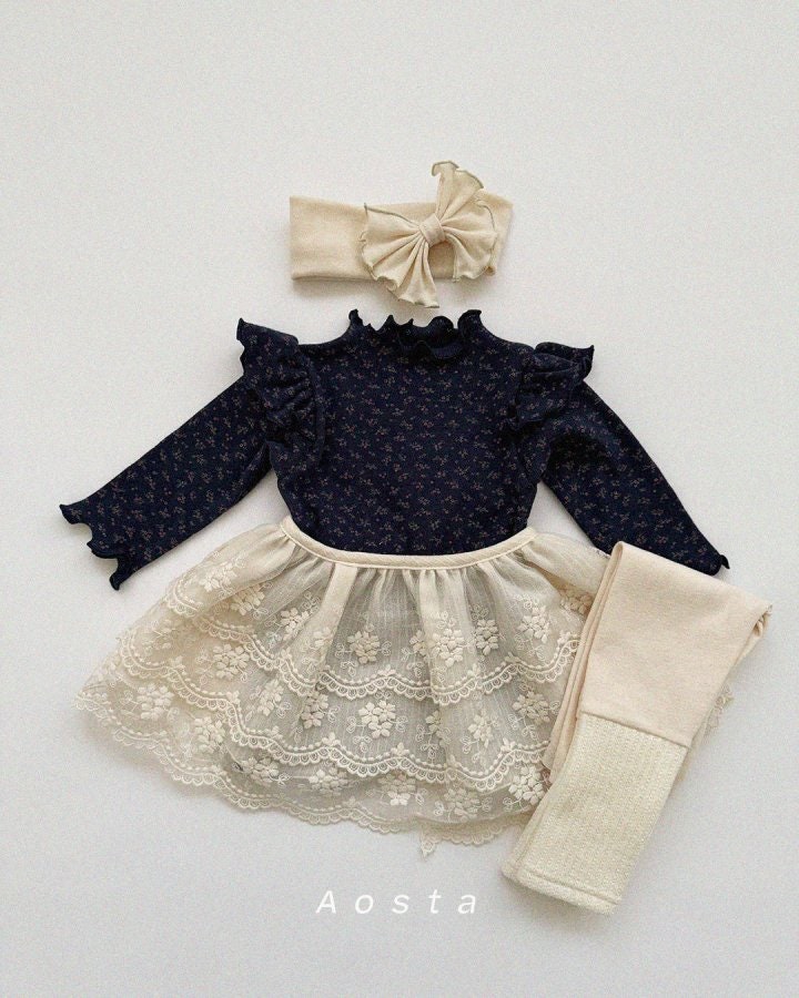 Aosta - Korean Baby Fashion - #babyoutfit - Angel Frill Tee - 8
