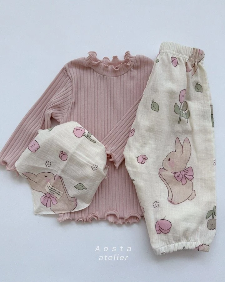 Aosta - Korean Baby Fashion - #babyoutfit - Bonbon Scarf - 12