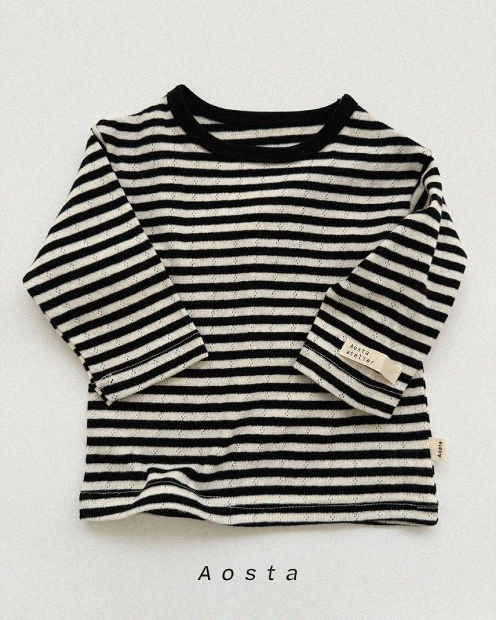 Aosta - Korean Baby Fashion - #babyoutfit - Momenti Tee - 11