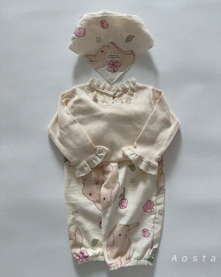 Aosta - Korean Baby Fashion - #babyoutfit - Peony Tee - 4