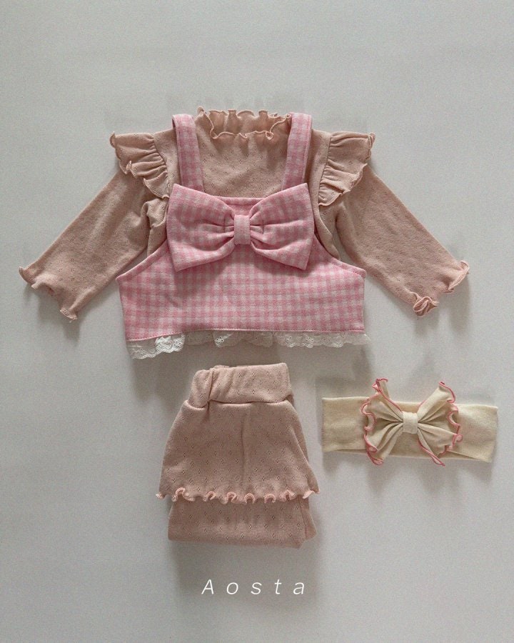 Aosta - Korean Baby Fashion - #babywear - Angel Frill Pants - 10