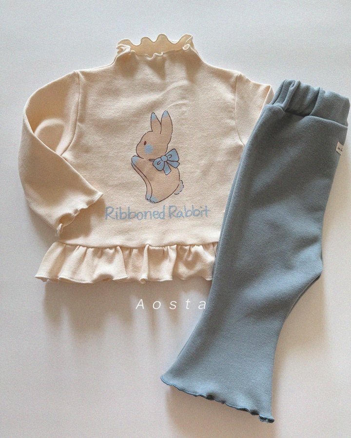 Aosta - Korean Baby Fashion - #babywear - Rabbit Blouse - 7
