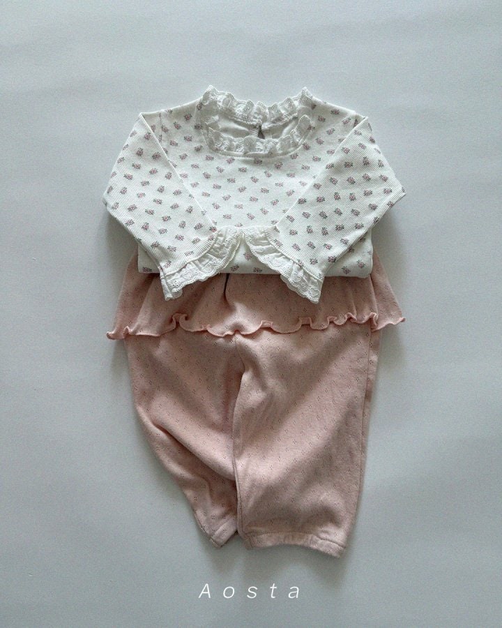 Aosta - Korean Baby Fashion - #onlinebabyboutique - Angel Frill Pants - 11
