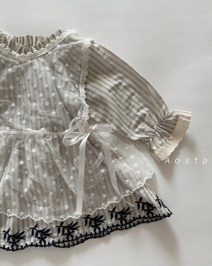 Aosta - Korean Baby Fashion - #onlinebabyboutique - Elin One-piece - 9