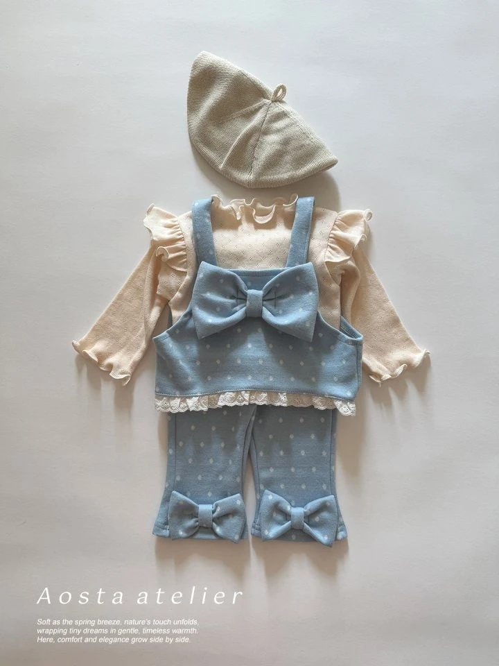 Aosta - Korean Baby Fashion - #onlinebabyboutique - Bibi Vest - 2