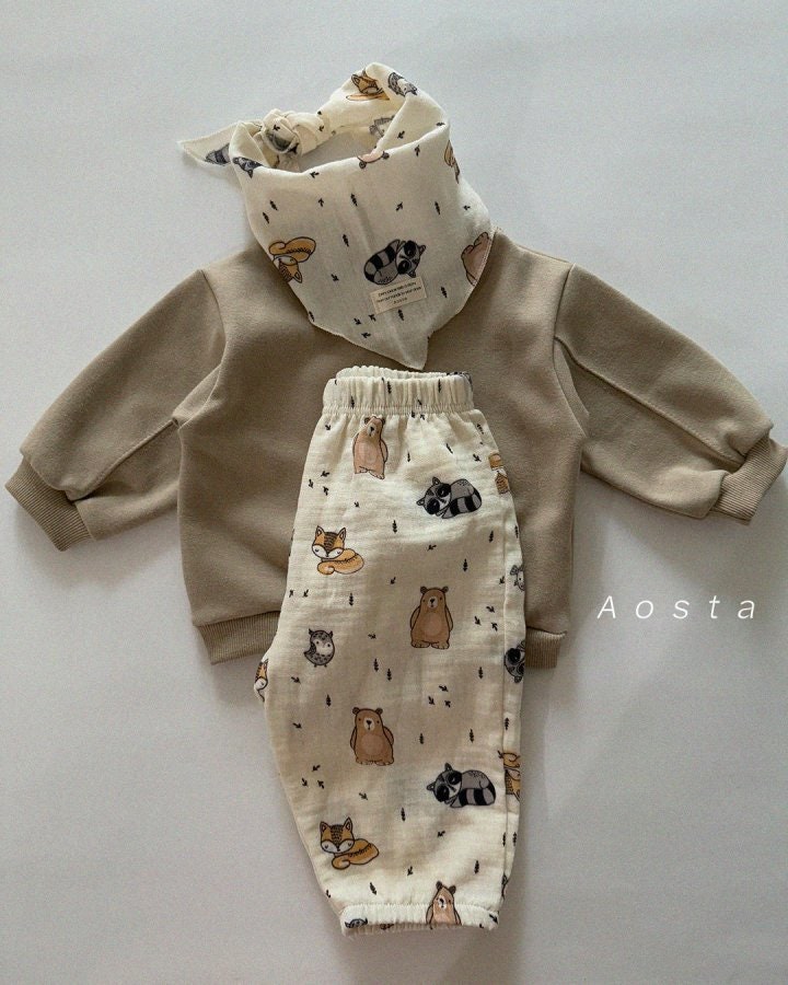 Aosta - Korean Baby Fashion - #onlinebabyboutique - Bonbon Pants