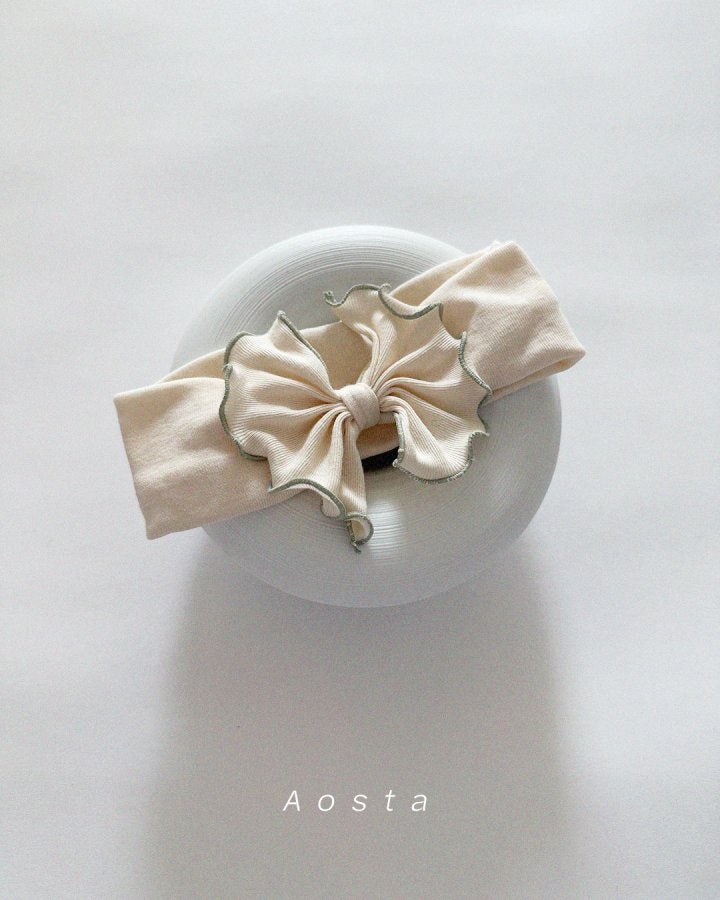 Aosta - Korean Baby Fashion - #onlinebabyboutique - Ribbon Hairband - 10