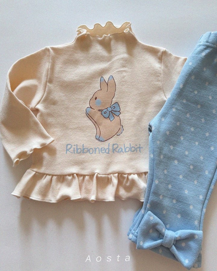 Aosta - Korean Baby Fashion - #onlinebabyshop - Rabbit Blouse - 9