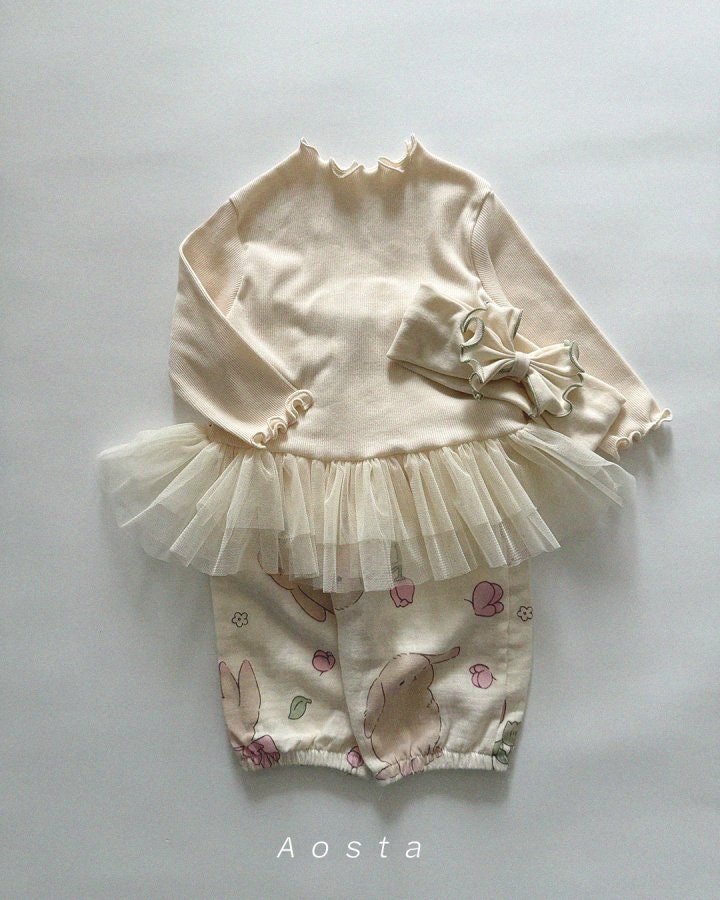 Aosta - Korean Baby Fashion - #smilingbaby - Ribbon Hairband - 12