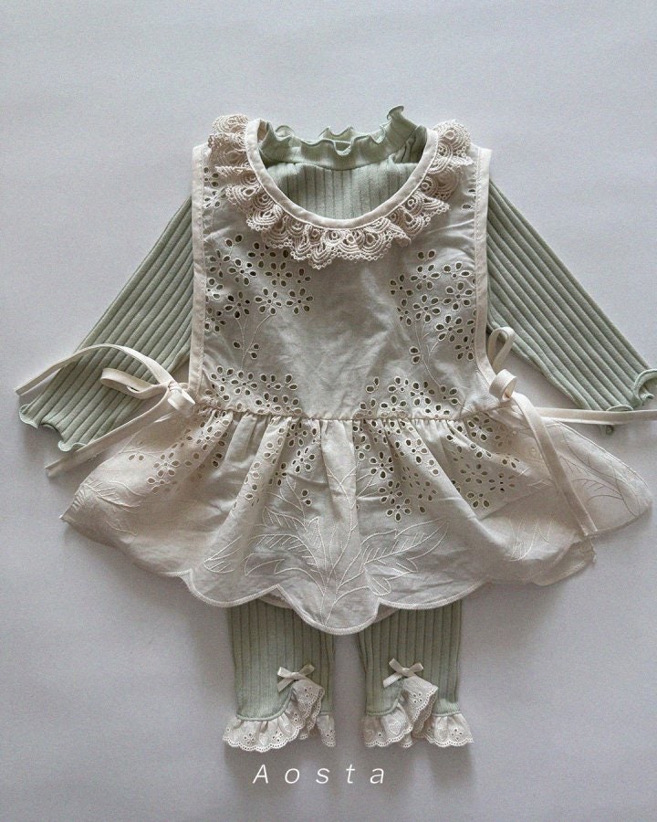 Aosta - Korean Baby Fashion - #smilingbaby - Lace Cotton Blouse - 9