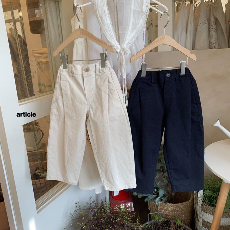 Article - Korean Children Fashion - #Kfashion4kids - Muir Pleated Pants