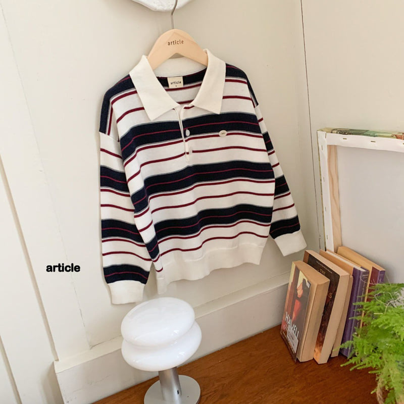Article - Korean Children Fashion - #Kfashion4kids - Day Collar Knit - 5