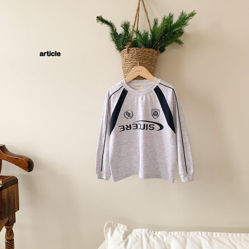 Article - Korean Children Fashion - #Kfashion4kids - Color Piping Raglan Tee