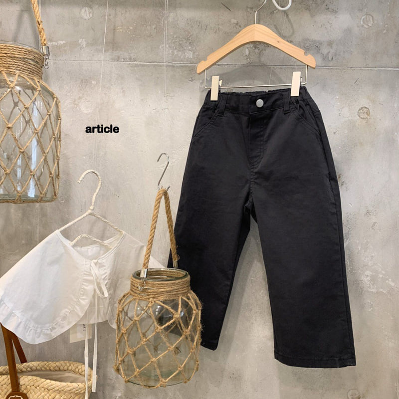 Article - Korean Children Fashion - #Kfashion4kids - Human Wide Pants - 10