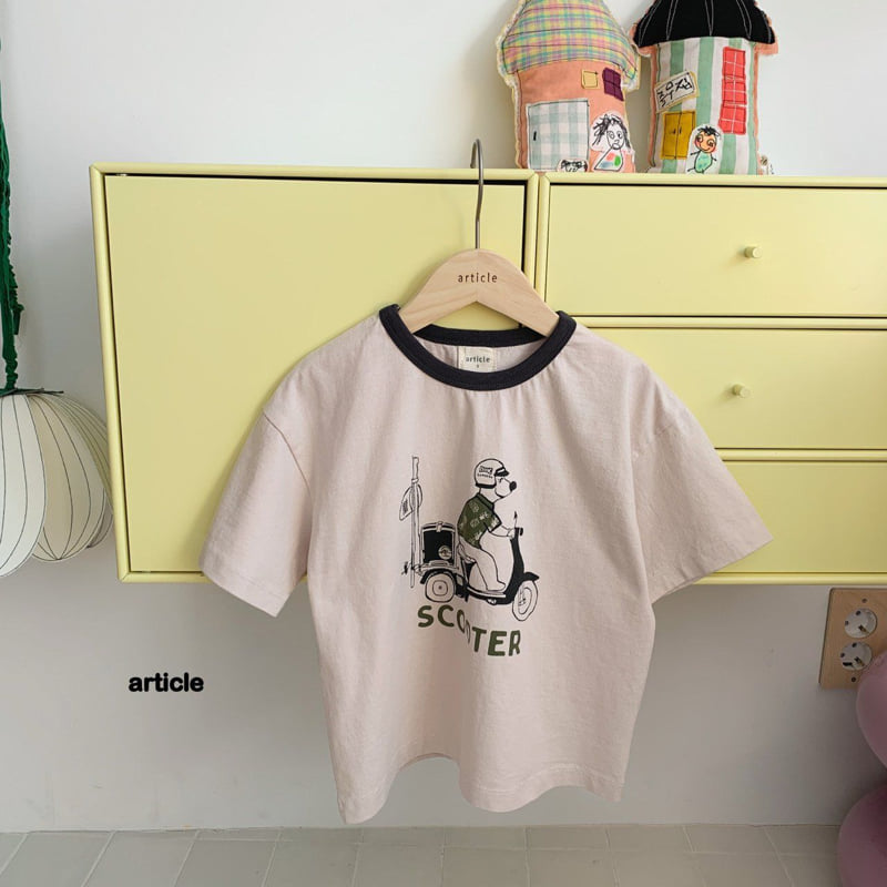 Article - Korean Children Fashion - #childofig - Scooter Tee - 5