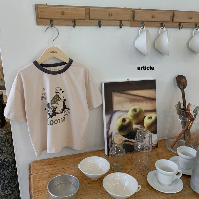 Article - Korean Children Fashion - #childofig - Scooter Tee - 6