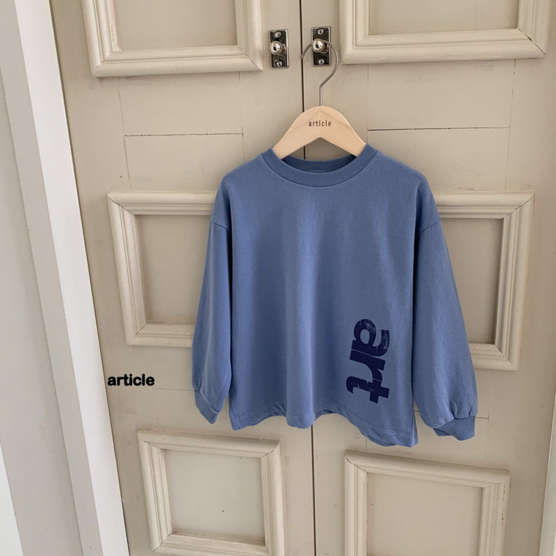 Article - Korean Children Fashion - #childofig - Art Pigment Tee - 7