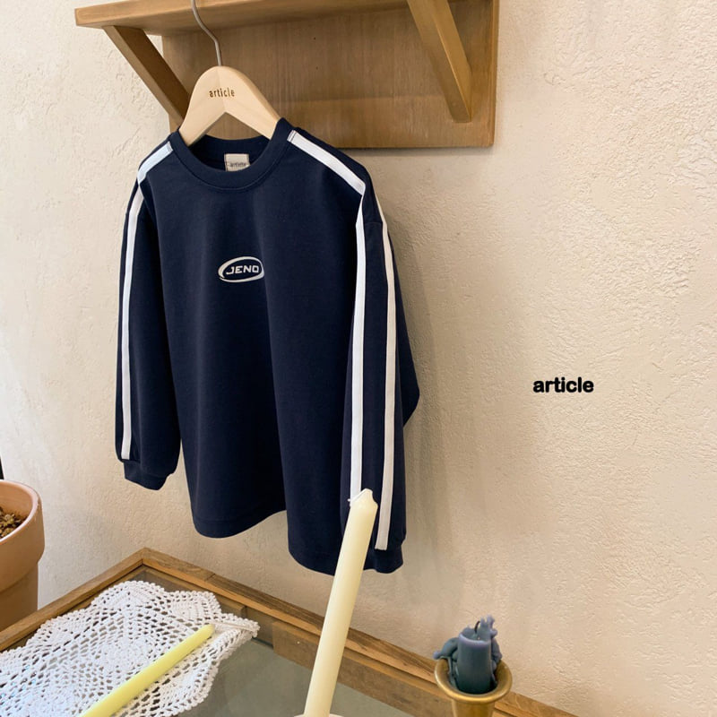 Article - Korean Children Fashion - #stylishchildhood - Xeno Track Tee - 4