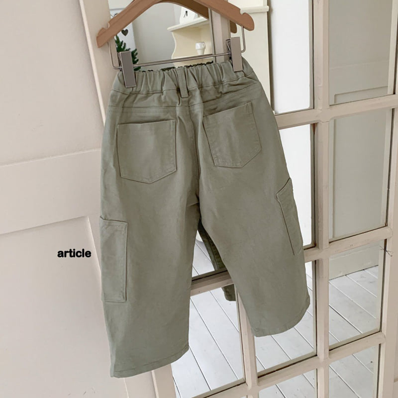 Article - Korean Children Fashion - #childofig - Doff Cargo Pants - 3