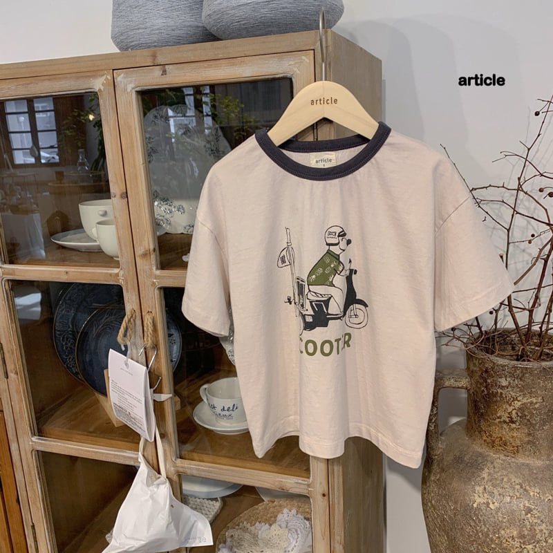 Article - Korean Children Fashion - #childrensboutique - Scooter Tee - 7