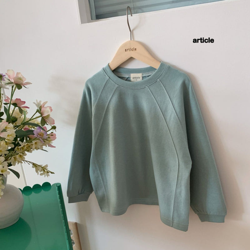 Article - Korean Children Fashion - #childrensboutique - Double Stitch Tee - 5